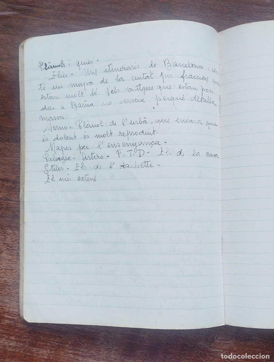 Manuscritos antiguos: BIBLIOGRAFIA MANUSCRIT ORIGINAL c. 1930 - Foto 16