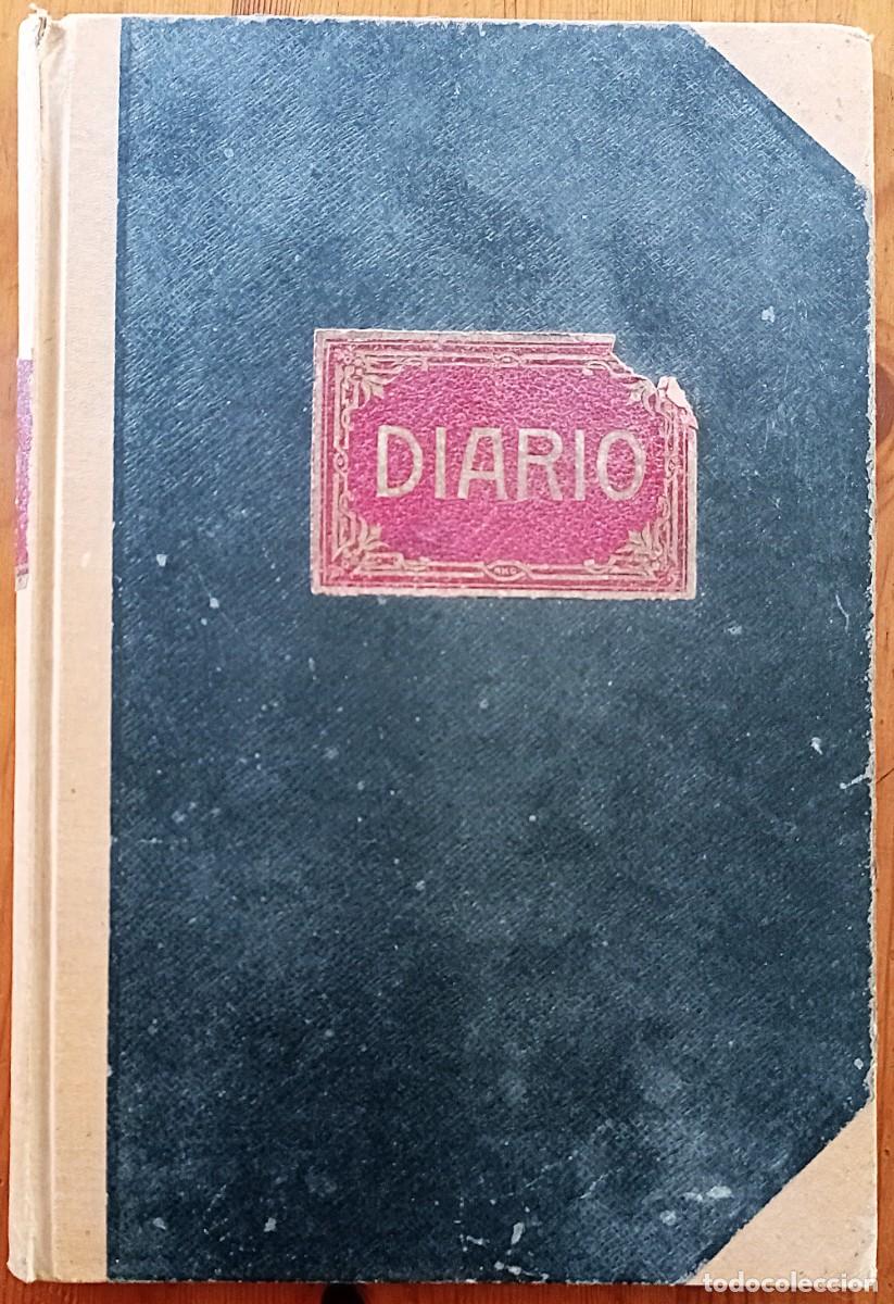 Manuscritos antiguos: Construcci&oacute; del cam&iacute; de lEspluga Calba a Mald&agrave; (Lleida). llibre comptable (any 1930). - Foto 2