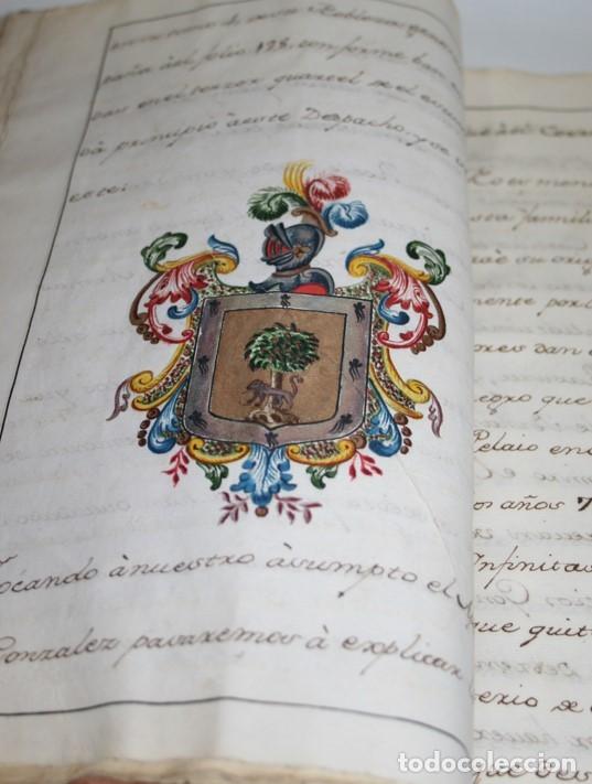 Manuscritos antiguos: EJECUTORIA DE HIDALGU&Iacute;A Y OTROS DOCUMENTOS - Foto 5
