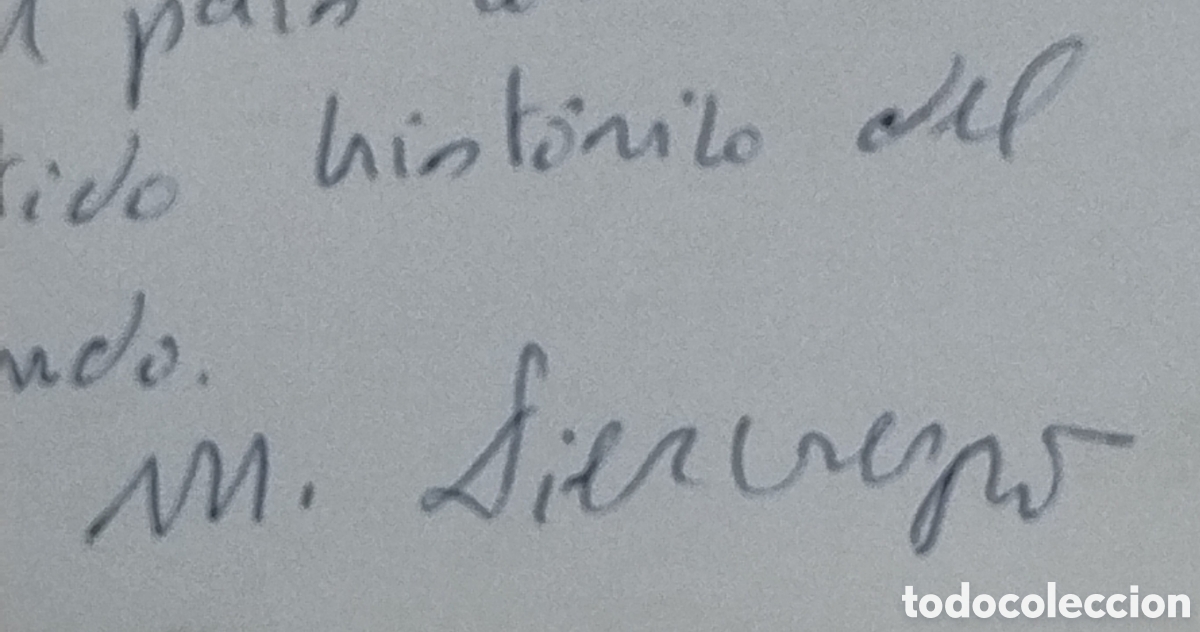 Manuscritos antiguos: Manuscrito original de MANUEL DIAZ CRESPO (1911-1993) - Foto 7