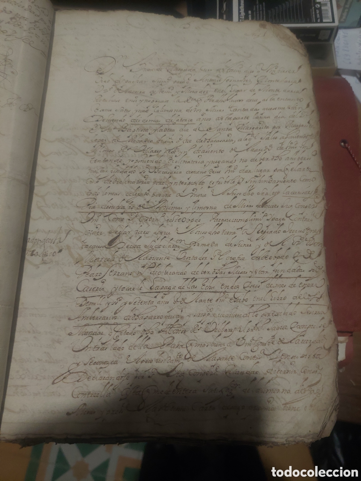 Manuscritos antiguos: Misas aniversario pagadas 1684 - Foto 6