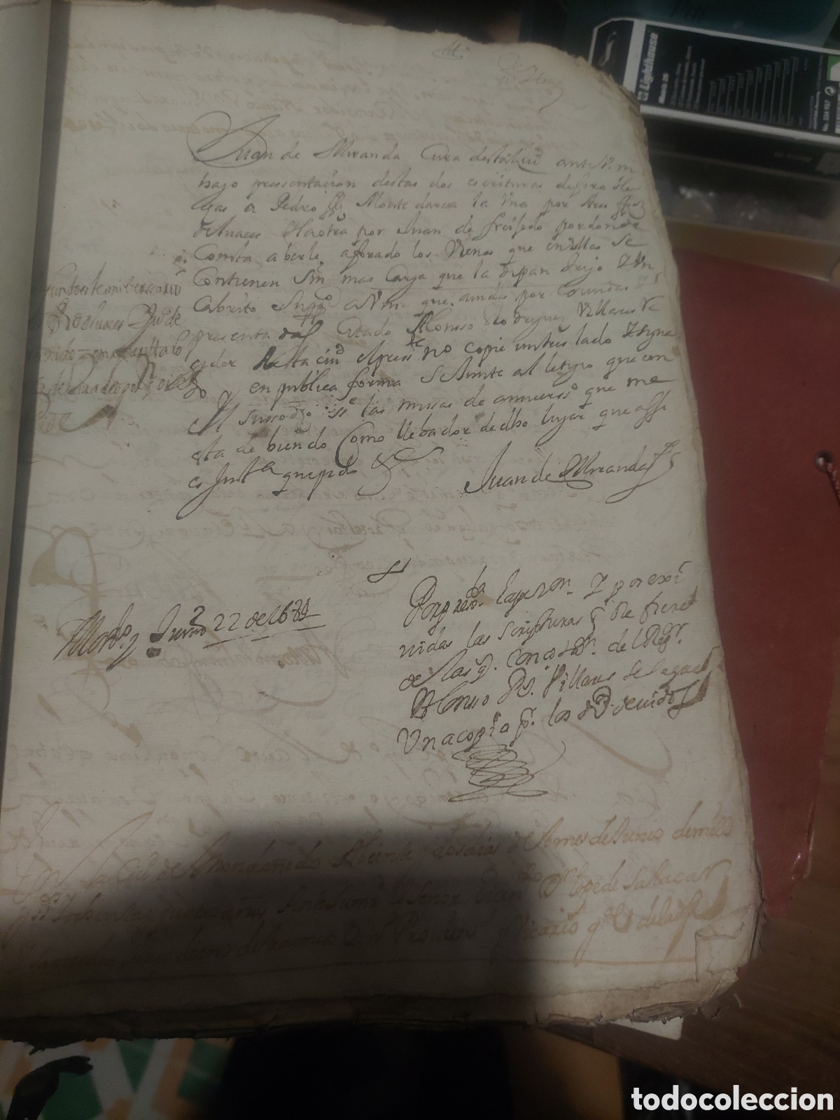 Manuscritos antiguos: Misas aniversario pagadas 1684 - Foto 9
