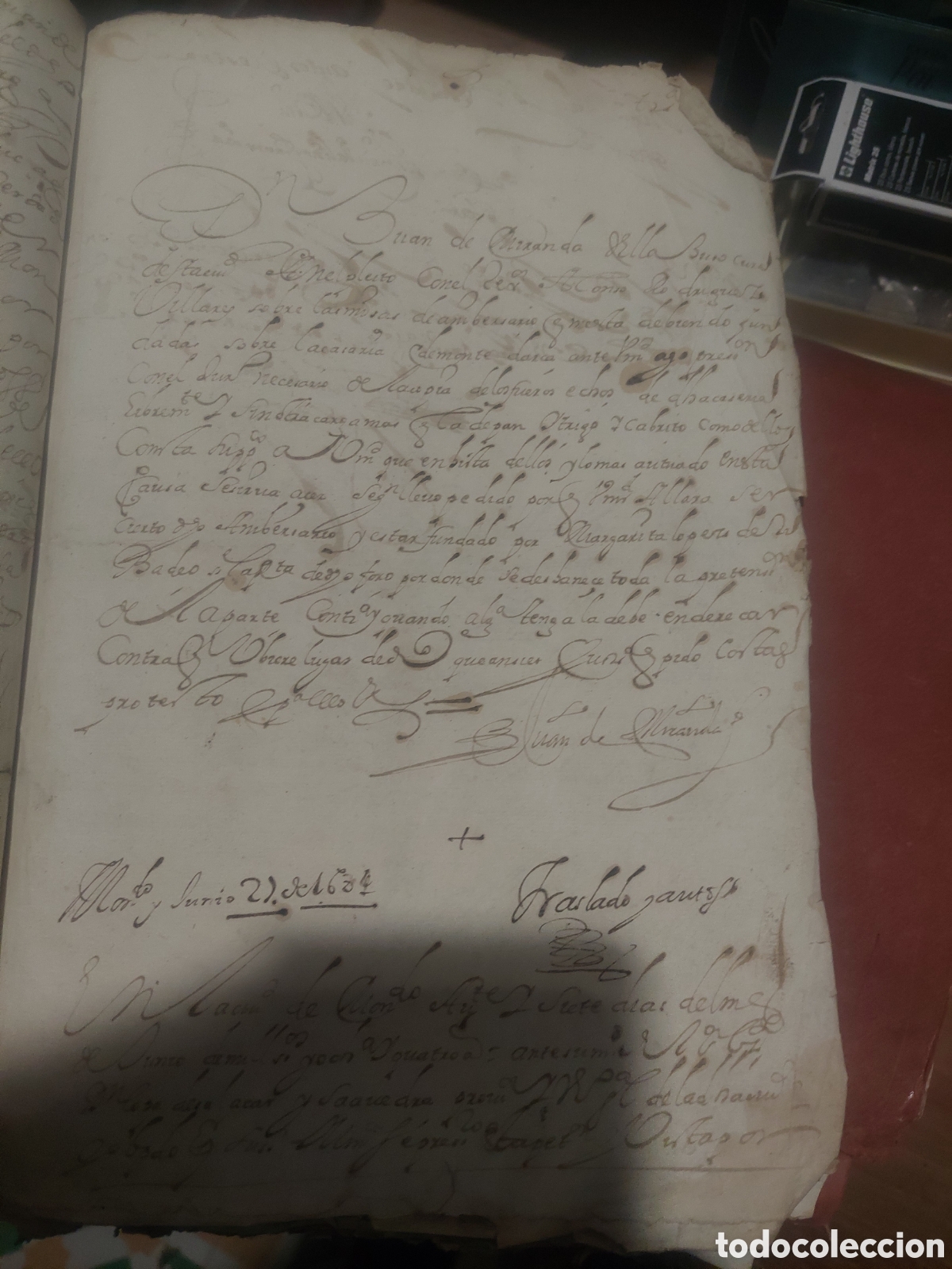 Manuscritos antiguos: Misas aniversario pagadas 1684 - Foto 10