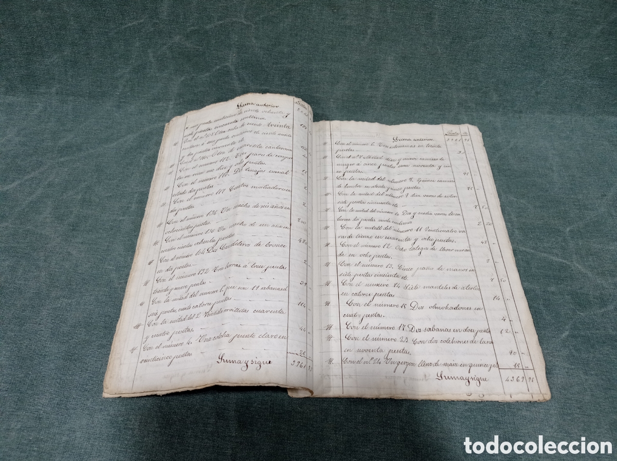 Manuscritos antiguos: AUTOL - LA RIOJA - 1886 - HIJUELA - DOCUMENTO ANTIGUO - Foto 4