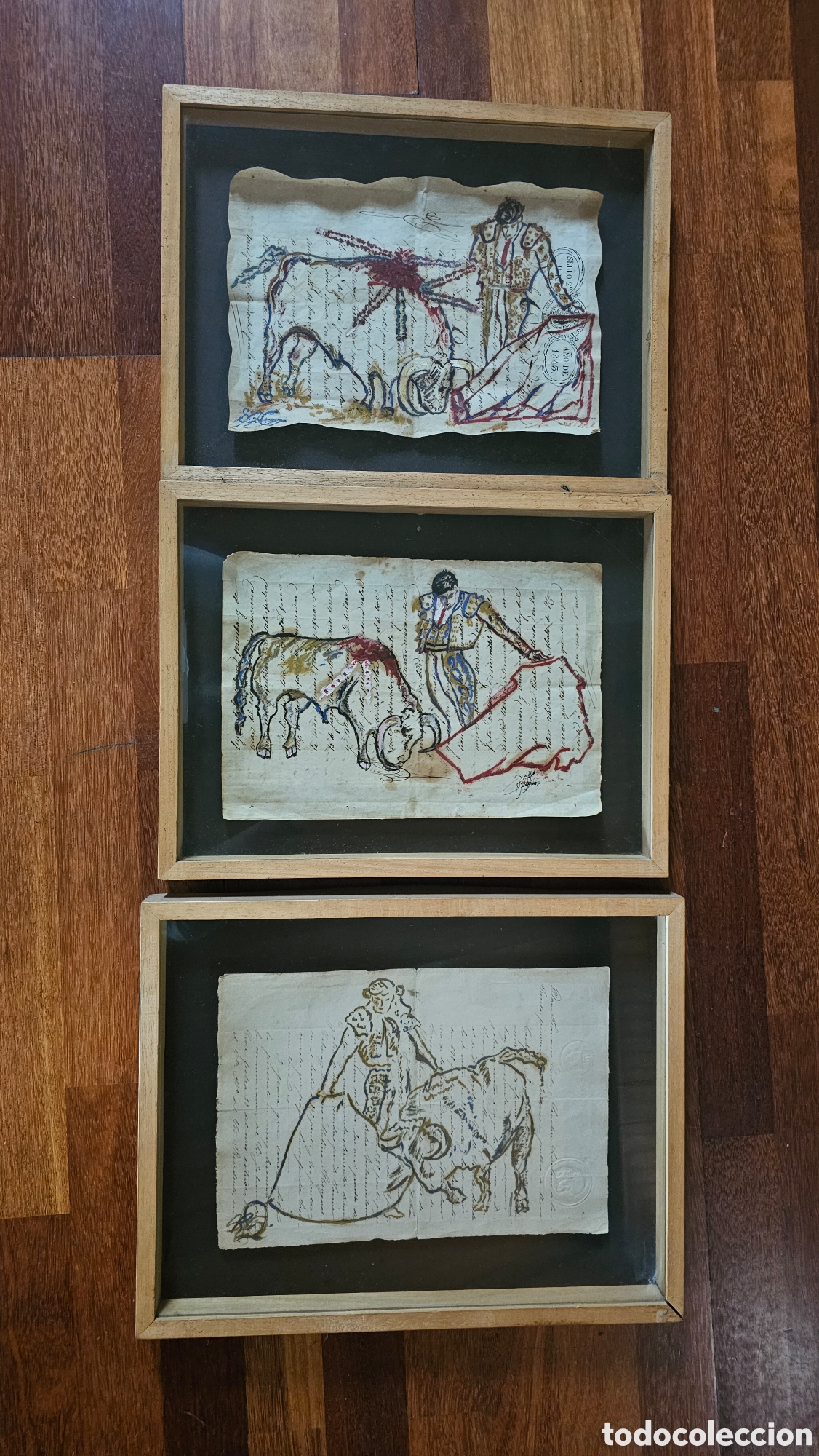 Manuscritos antiguos: Ilustraciones sobre manuscrito - Foto 2