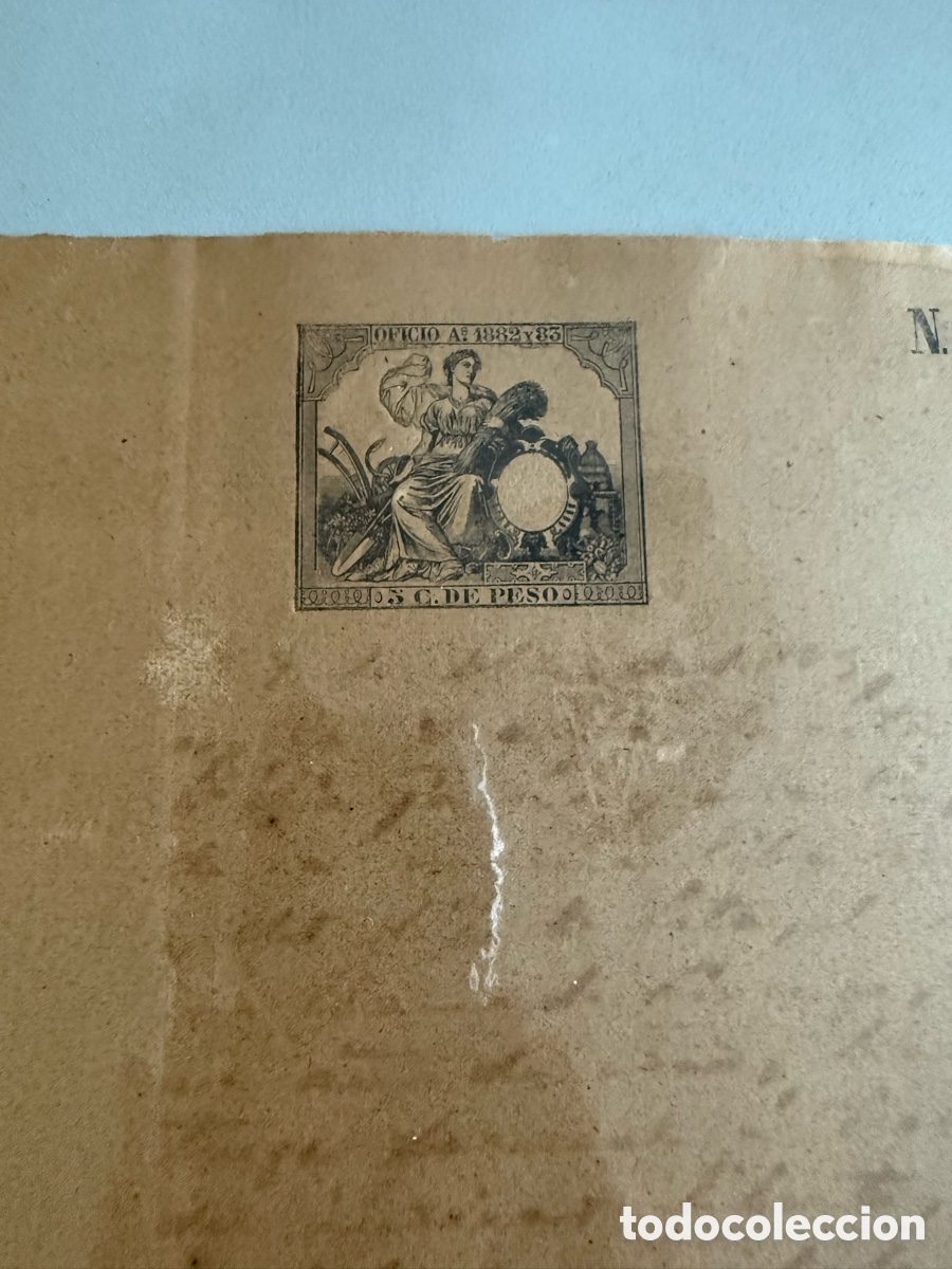 Manuscritos antiguos: Manuscrito de la CUBA ESPA&Ntilde;OLA. 1882-83 - Foto 3