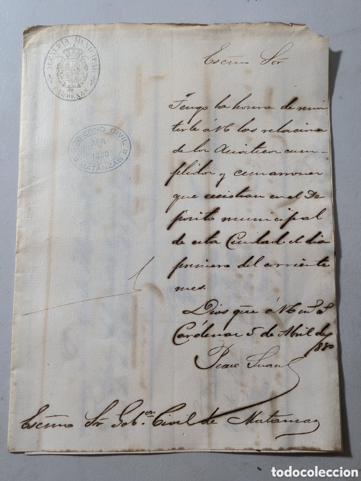Manuscritos antiguos: Cuba espa&ntilde;ola,relaci&oacute;n de asi&aacute;ticos cimarrones y cumplidos ,a&ntilde;o 1880