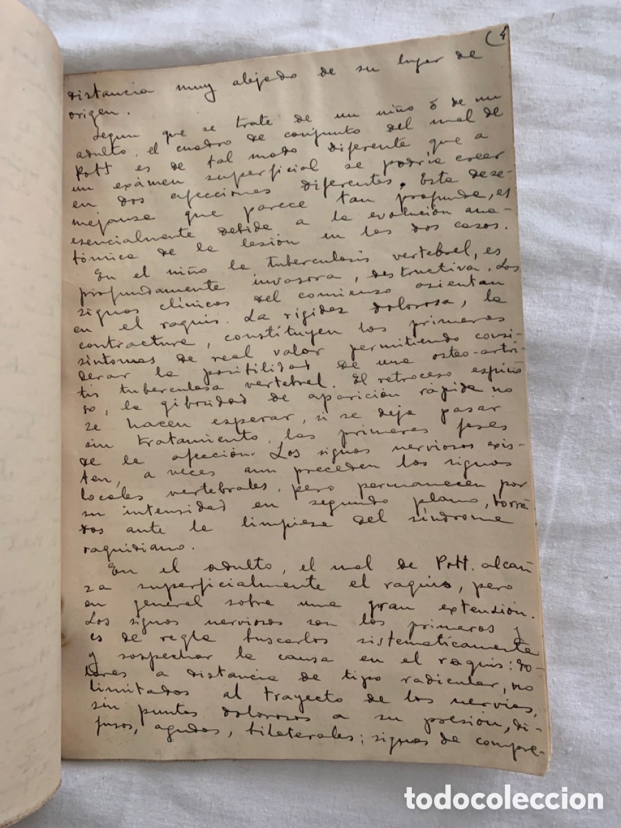 Manuscritos antiguos: Manuscritos medicas Antiguas numeradas de 1 a 8 - Foto 4