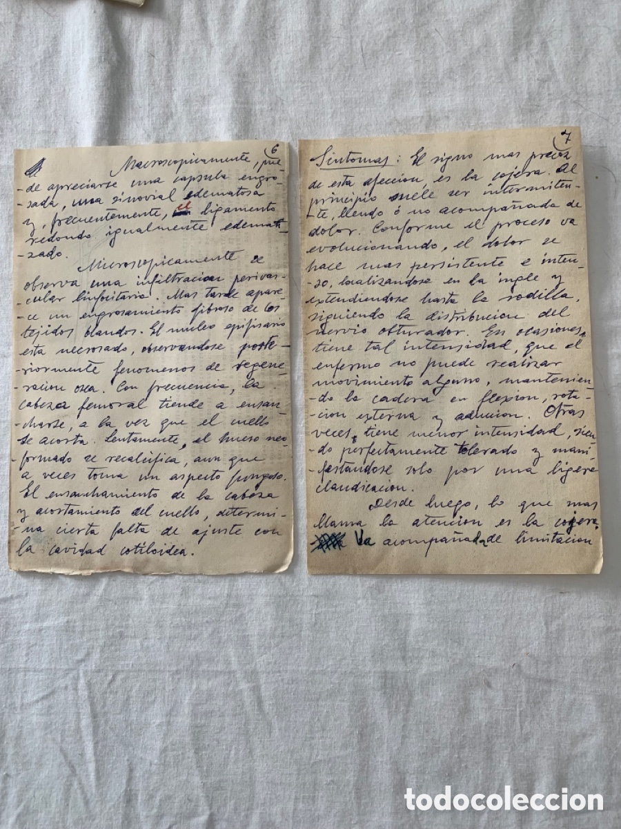 Manuscritos antiguos: Documentos Medicos Manuscritos antiguos. - Foto 9