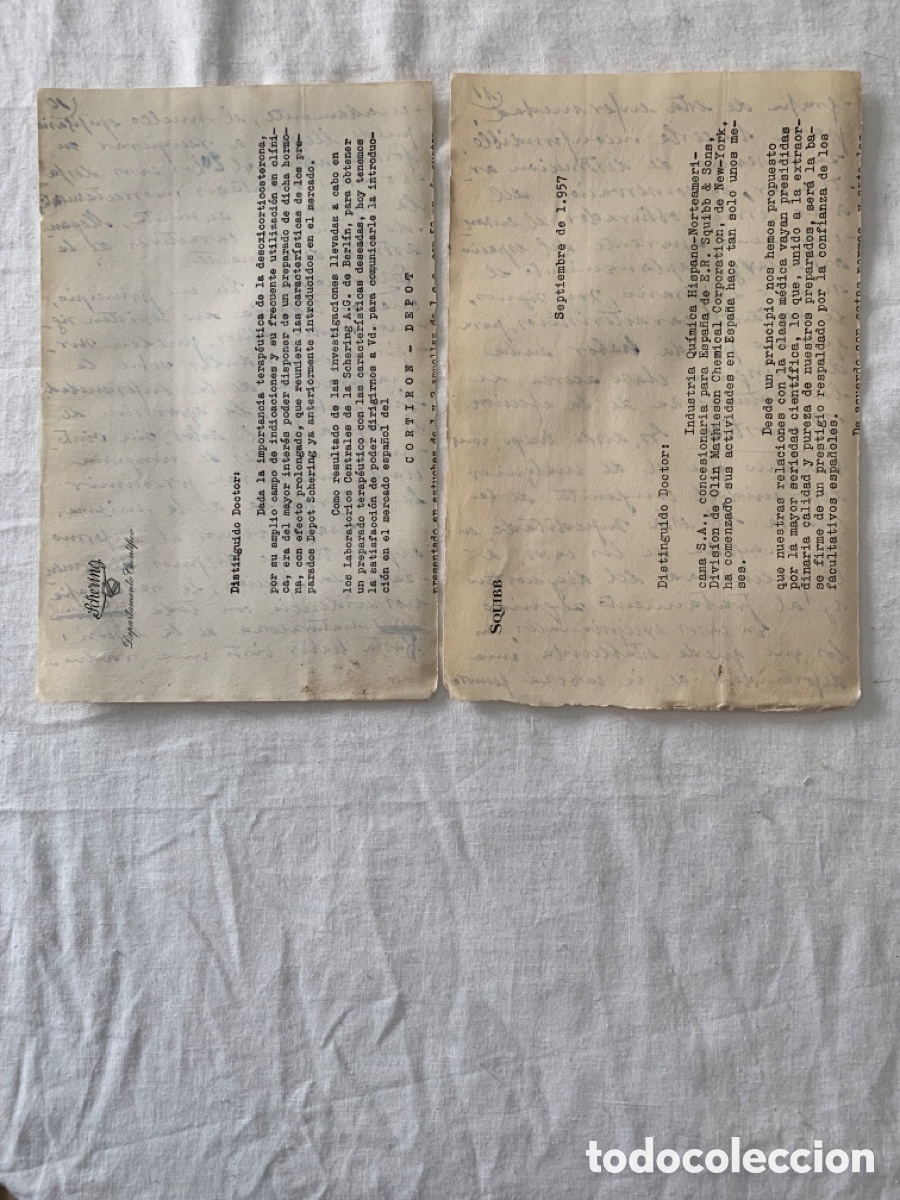 Manuscritos antiguos: Documentos Medicos Manuscritos antiguos. - Foto 14