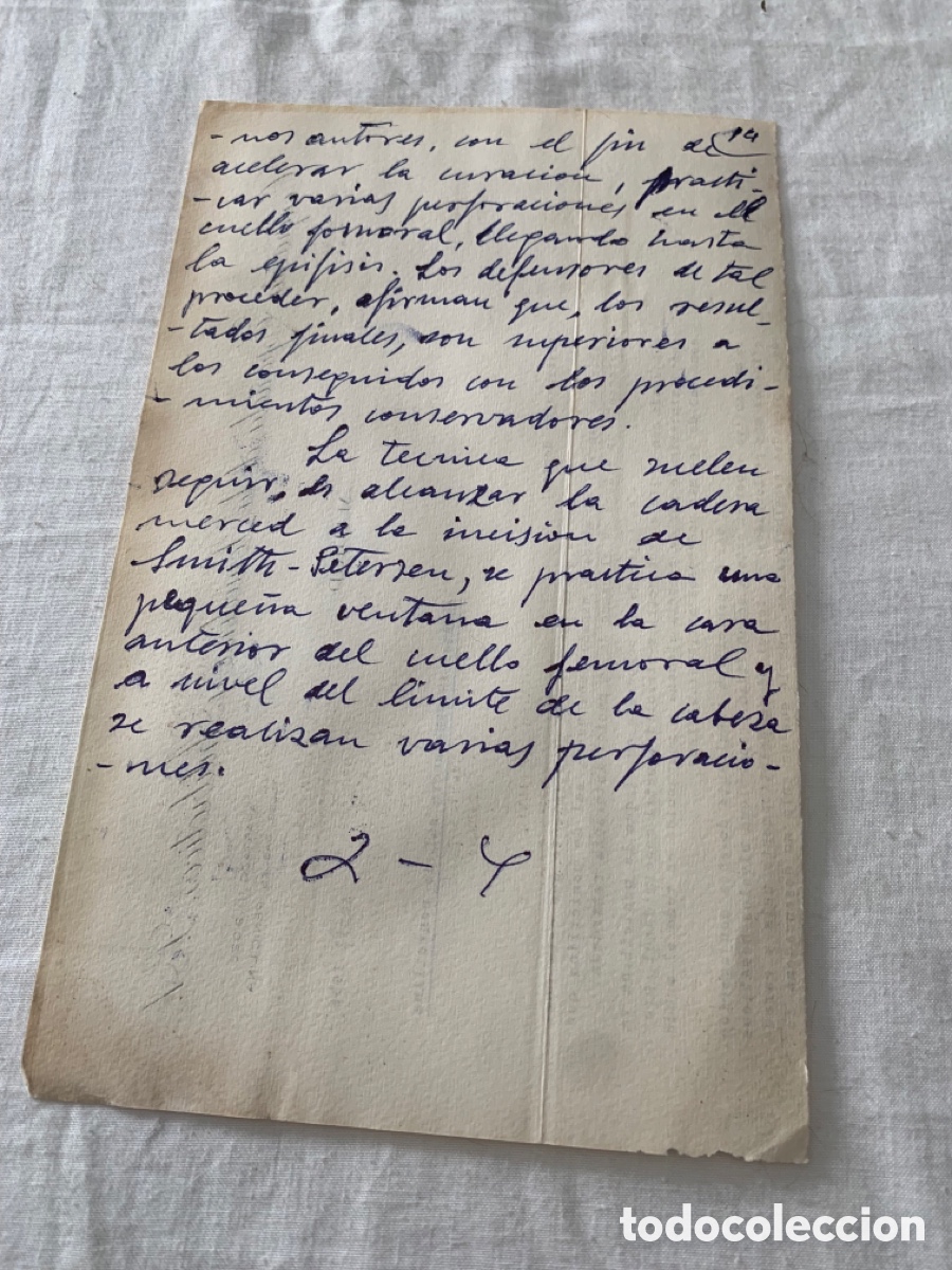Manuscritos antiguos: Documentos Medicos Manuscritos antiguos. - Foto 17