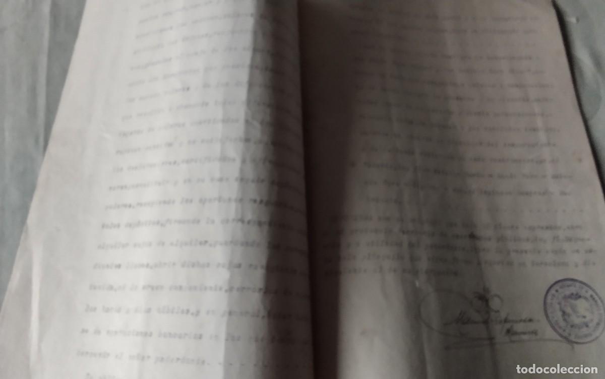 Manuscritos antiguos: BARCELONA , DOCUMENTO CON TIMBROLOGIA A&Ntilde;O 1944, 2 PAG - Foto 6