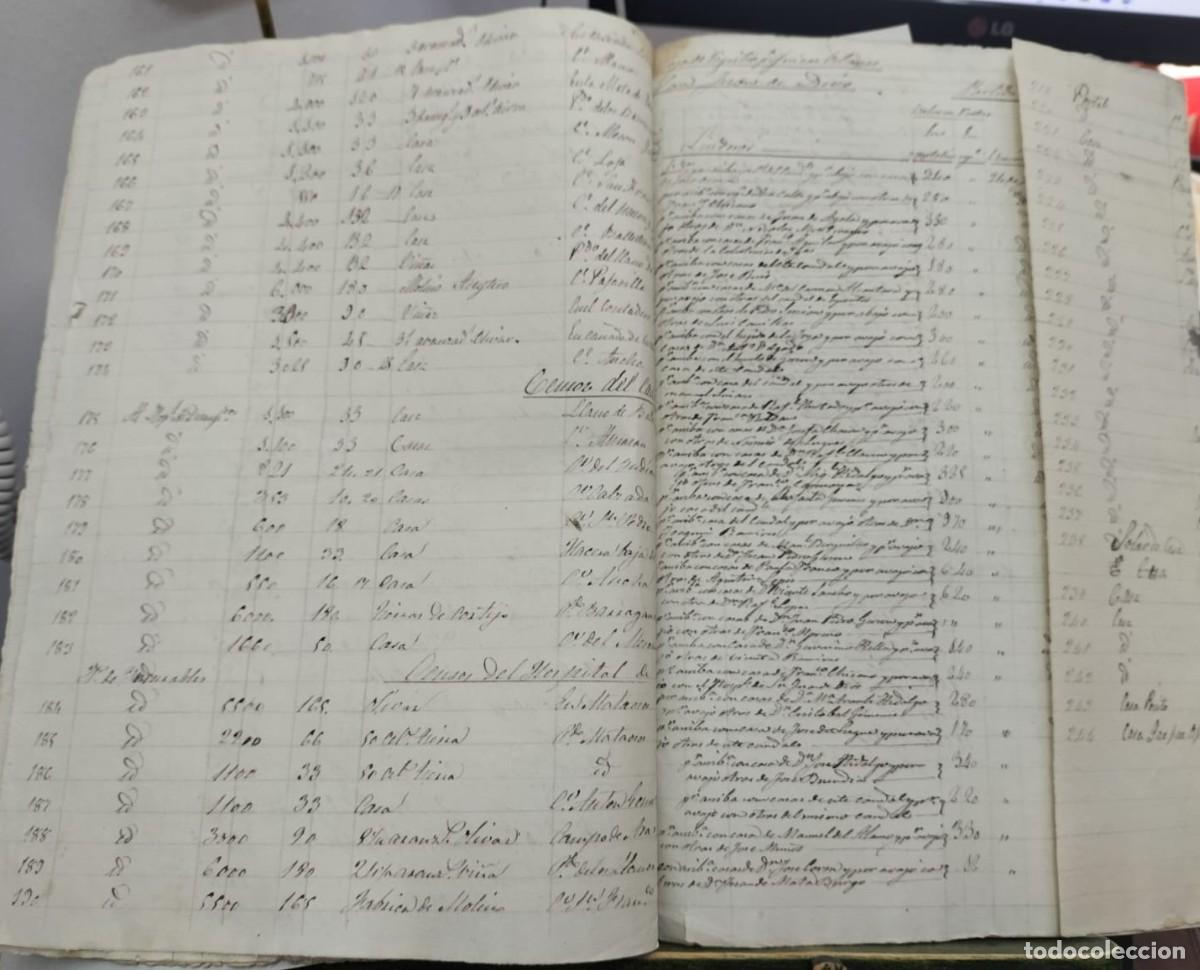 Manuscritos antiguos: Siglo XIX. Listado fincas r&uacute;sticas de San Juan de Dios - Lucena - A&ntilde;o 1858