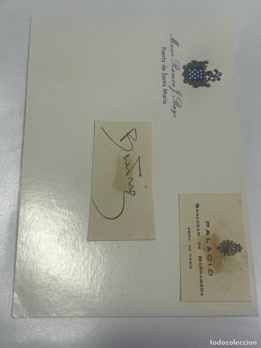 Manuscritos antiguos: SIGNED, AUTOGRAPH, FIRMA, BEATRIZ, DUQUEZA DE MEDINA SIDONIA.