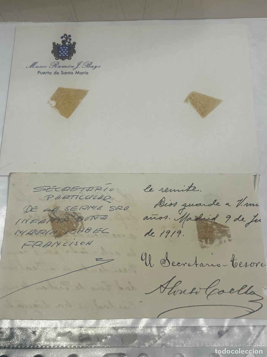 Manuscritos antiguos: SIGNED, AUTOGRAPH, FIRMA, ALONSO COELLO, I CONDE DE POZO ANCHO DEL REY.