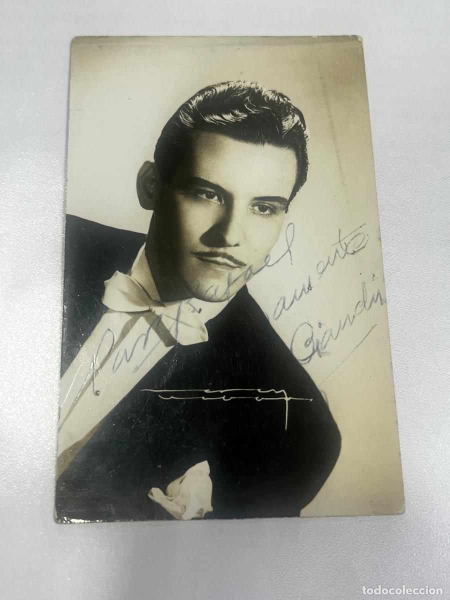 Manuscritos antiguos: SIGNED, AUTOGRAPH, FIRMA, ARMANDO BIANCHI, ACTOR Y CANTANTE DE TANGO.