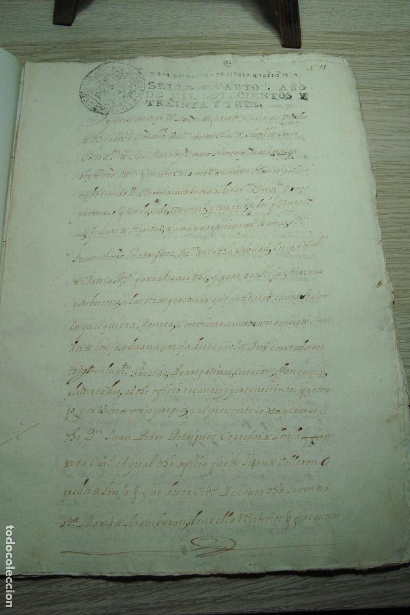 Manuscritos antiguos: MANUSCRITO JUSTA RUFINA DE SALINAS-JUAN PEDRO RODRIGUEZ-JUAN BAUSTISTA PALACIONS. SEVILLA 1733 1675
