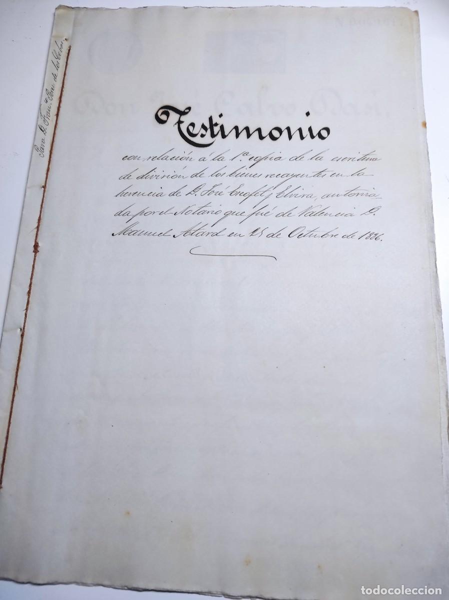 Manuscritos antiguos: VALENCIA A&Ntilde;O 1900 - SELLO 9&ordf; CLASE 3 PESETAS Y SELLO 11&ordf; CLASE DE UNA PESETA - HERENCIA
