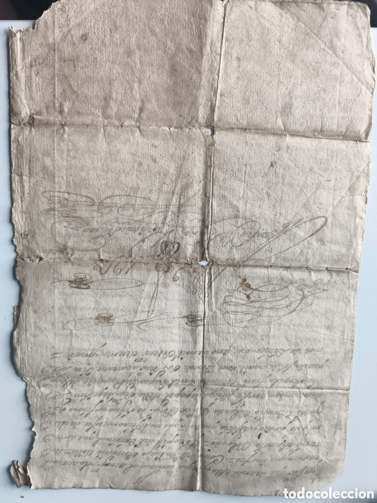 Manuscritos antiguos: Documento manuscrito del a&ntilde;o 1769 - Foto 2