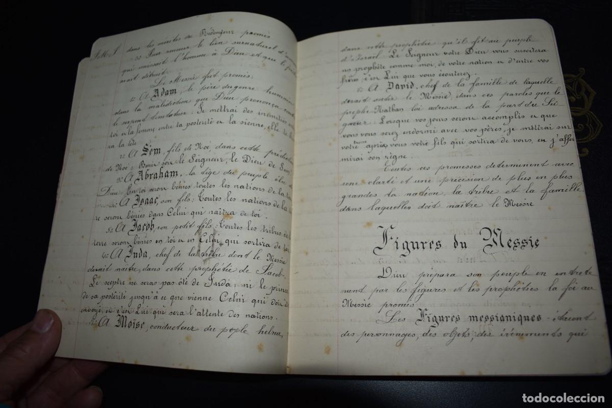 Manuscritos antiguos: Dos cuadernos escolares. - Foto 3