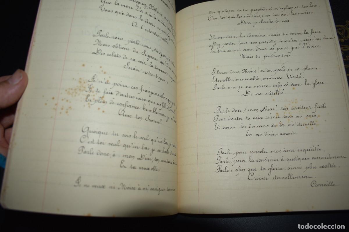 Manuscritos antiguos: Dos cuadernos escolares. - Foto 5