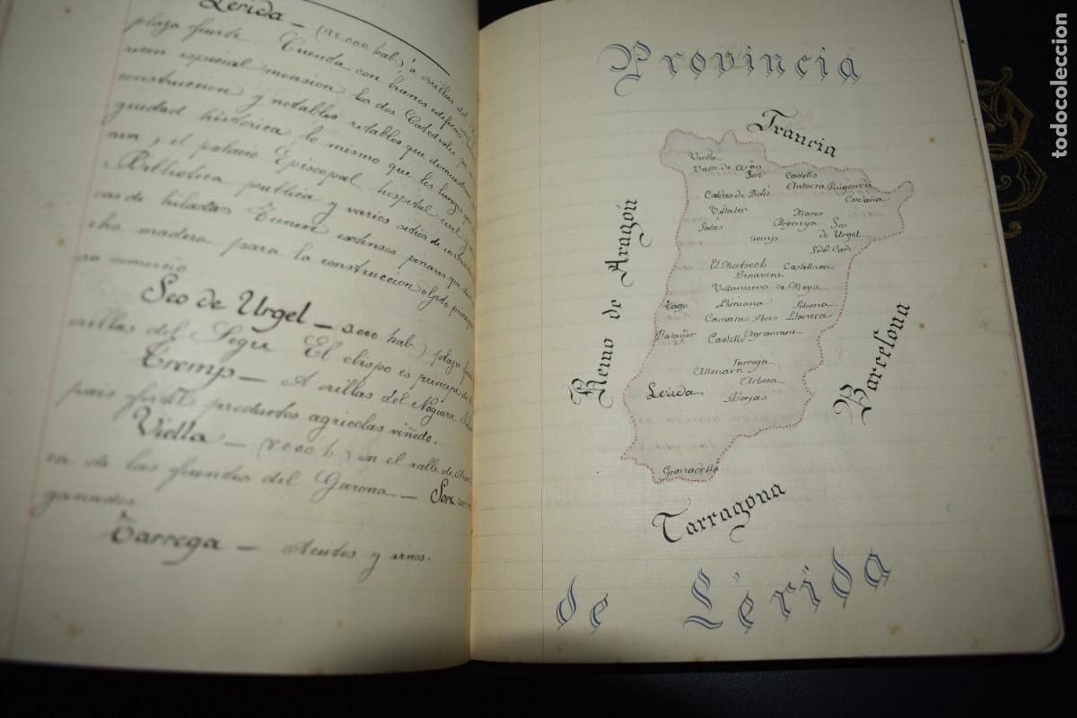 Manuscritos antiguos: Dos cuadernos escolares. - Foto 6