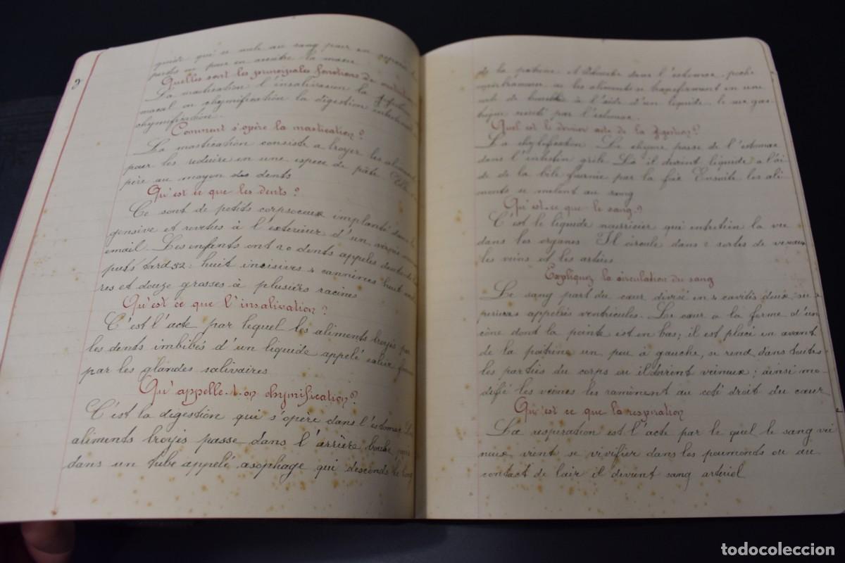 Manuscritos antiguos: Dos cuadernos escolares. - Foto 9
