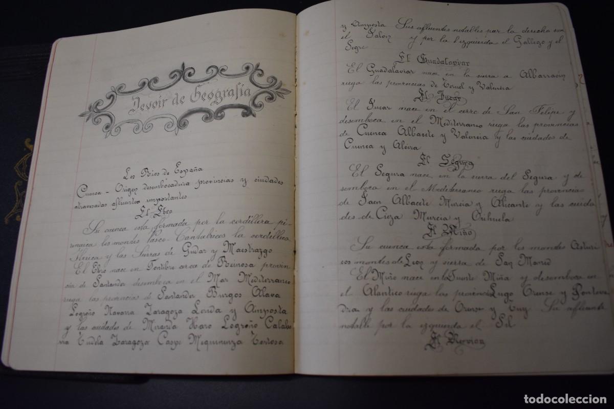 Manuscritos antiguos: Dos cuadernos escolares. - Foto 11