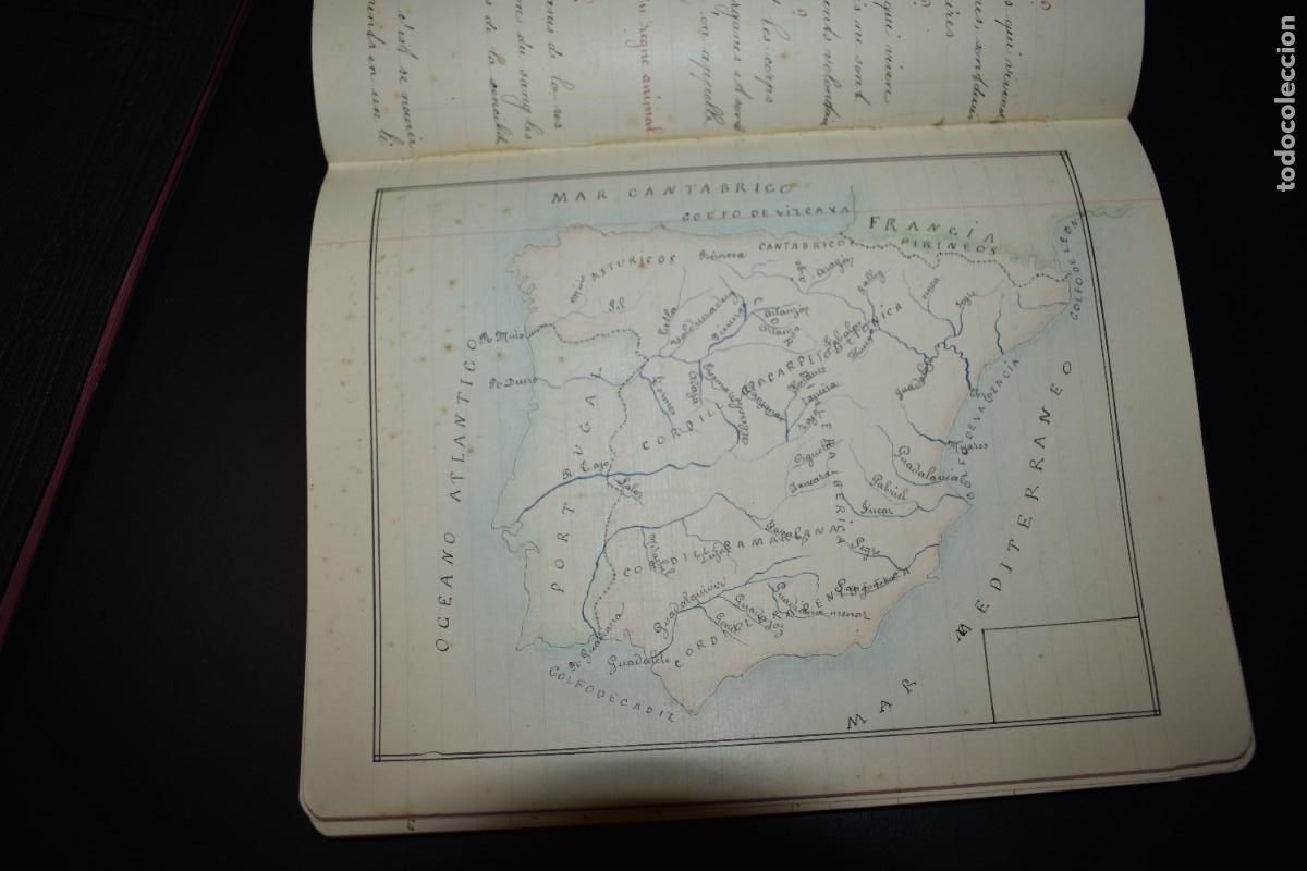 Manuscritos antiguos: Dos cuadernos escolares. - Foto 12