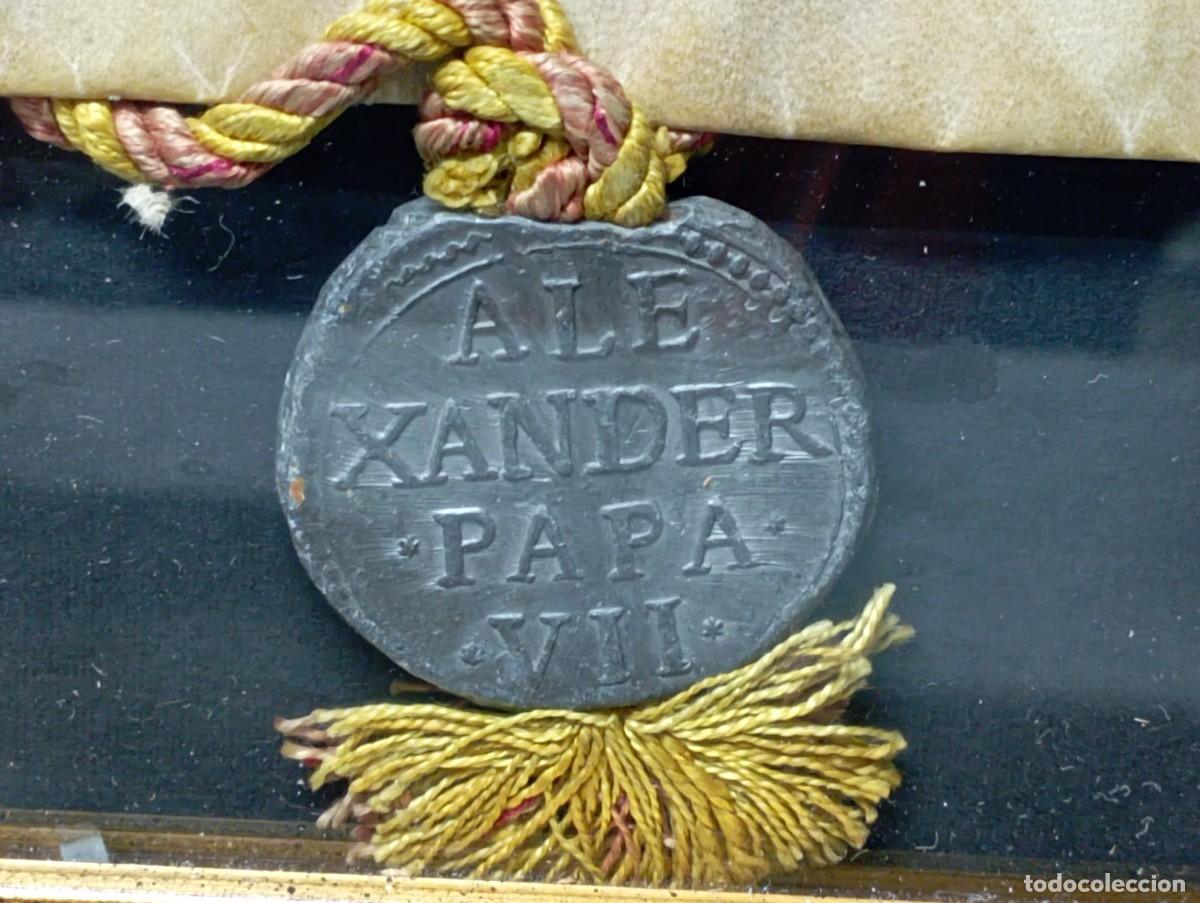 Manuscritos antiguos: Bula del Papa Alejandro VII. Siglo XVIII. - Foto 3