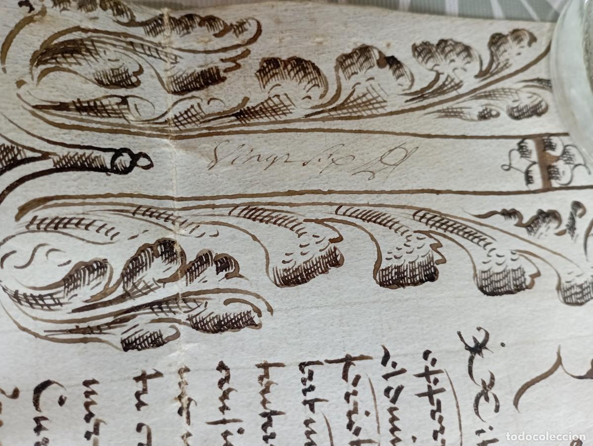 Manuscritos antiguos: Bula del Papa Alejandro VII. Siglo XVIII. - Foto 5