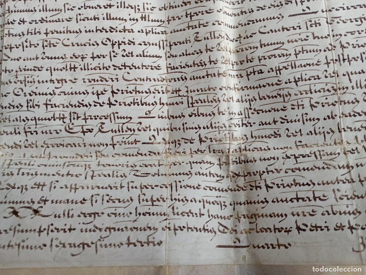 Manuscritos antiguos: Bula del Papa Alejandro VII. Siglo XVIII. - Foto 9