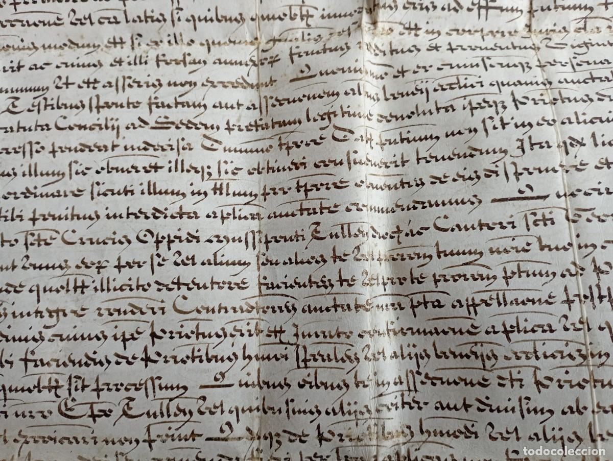 Manuscritos antiguos: Bula del Papa Alejandro VII. Siglo XVIII. - Foto 12