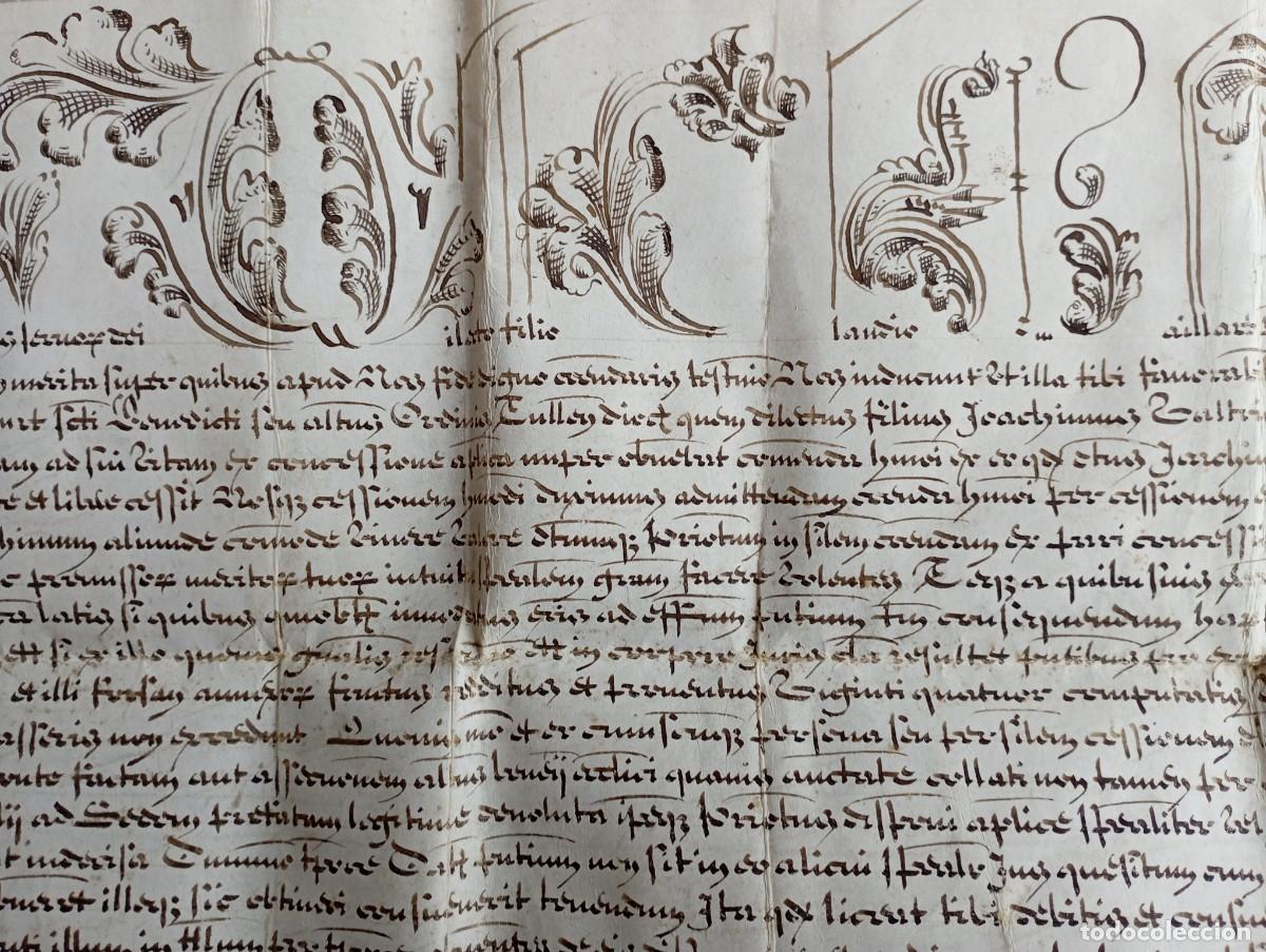 Manuscritos antiguos: Bula del Papa Alejandro VII. Siglo XVIII. - Foto 13