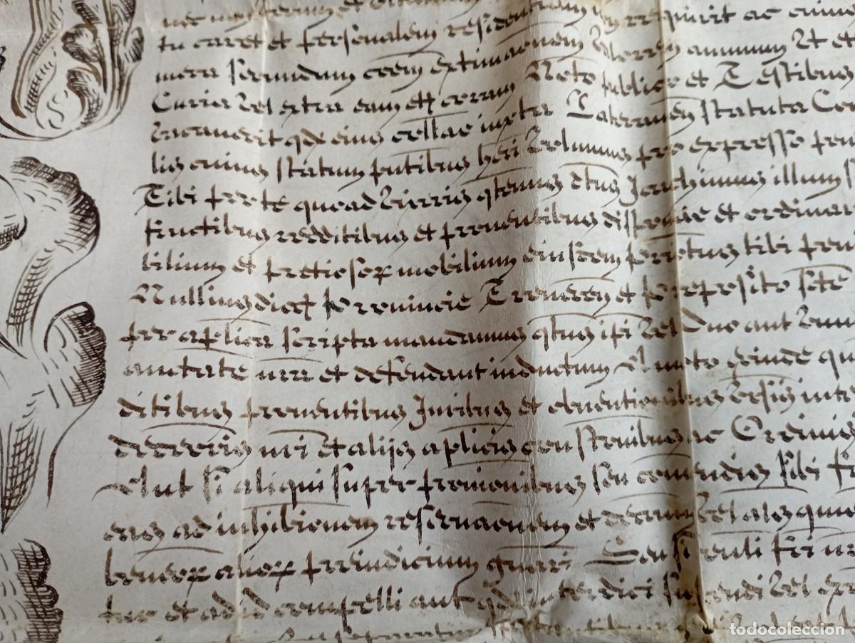 Manuscritos antiguos: Bula del Papa Alejandro VII. Siglo XVIII. - Foto 14