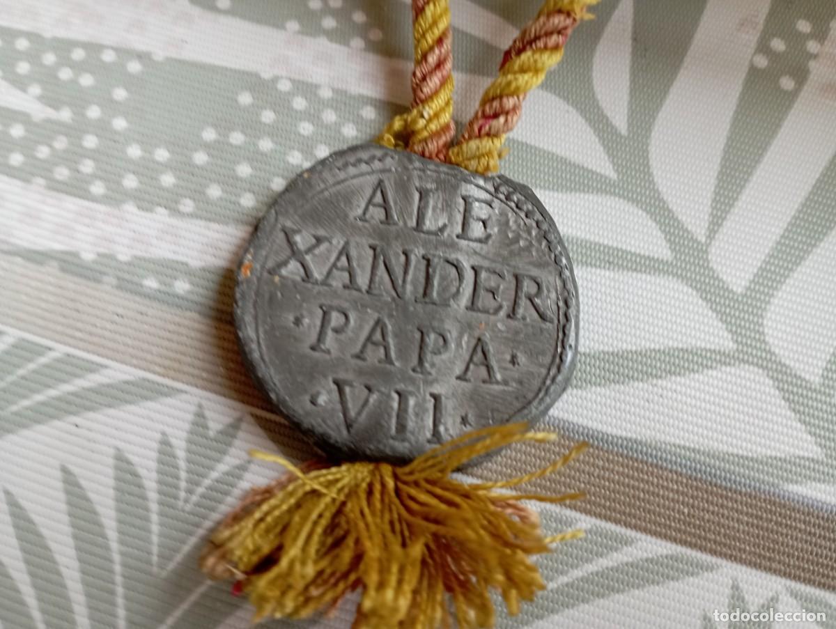 Manuscritos antiguos: Bula del Papa Alejandro VII. Siglo XVIII. - Foto 20