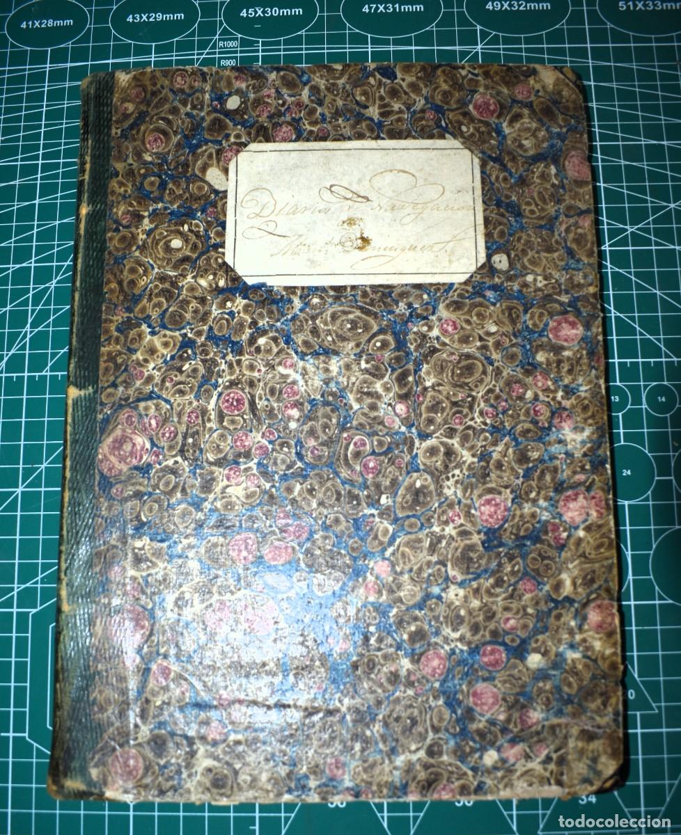 Manuscritos antiguos: Diario de navegaci&oacute;n de un buque en 1840/1.