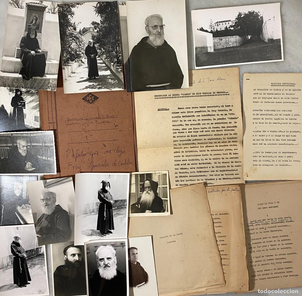 Manuscritos antiguos: Poes&iacute;a M&iacute;stica. Documentos po&eacute;ticos de Fray Gonzalo de C&oacute;rdoba (1877-1973). 1959 Hermano Capuchino.