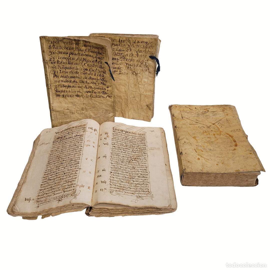 Manuscritos antiguos: Colecci&oacute;n de legajos, venta de tierras y lindes de Sard&oacute;n de Duero y comarca, s. XVI - XVIII - Espa&ntilde;