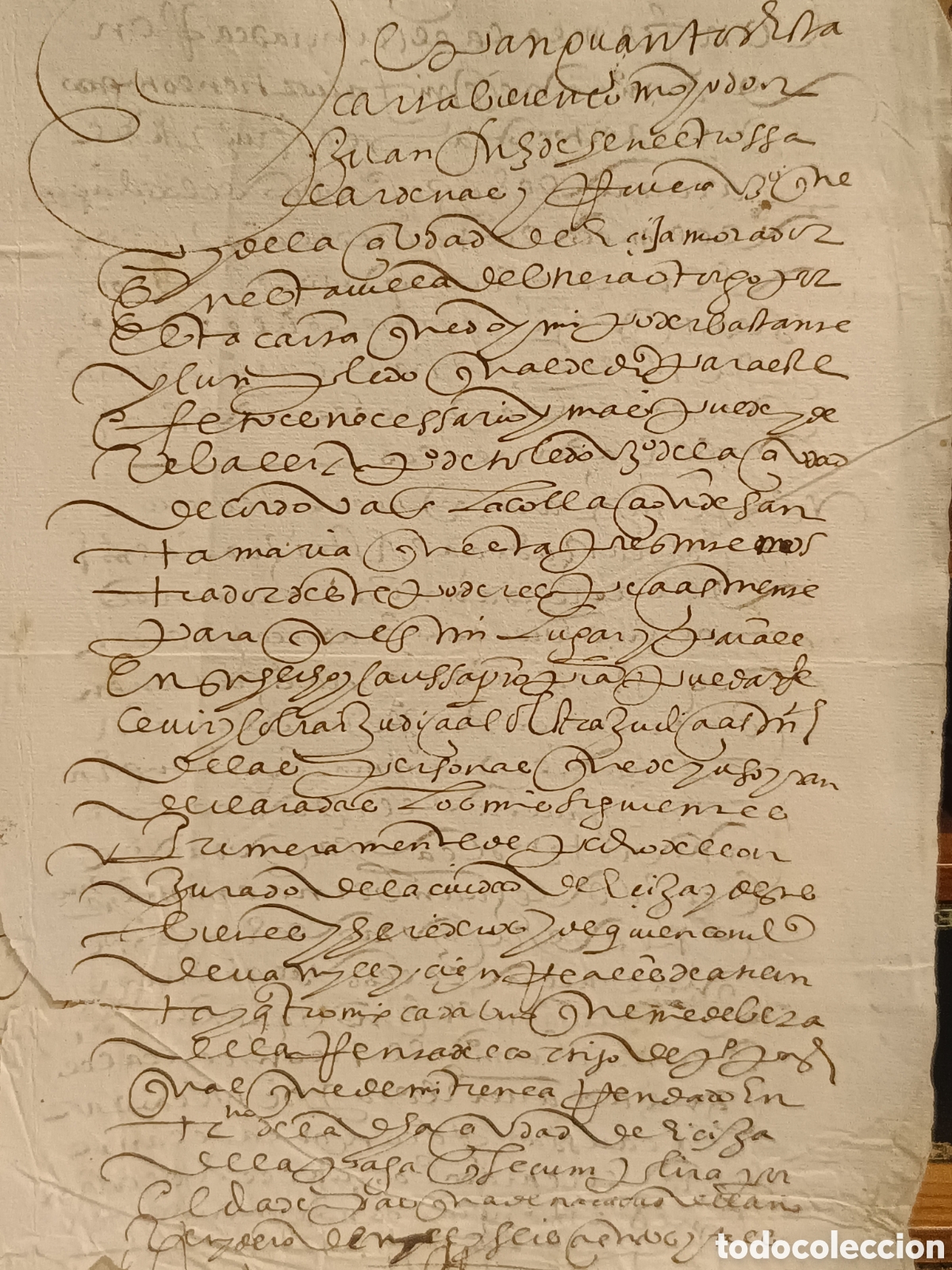 Manuscritos antiguos: MANUSCRITO 1602-1605 PODERES NOTARIALES S. XVII: ECIJA, CASA DE LA MONEDA DE SEVILLA DEUDAS DE PLATA
