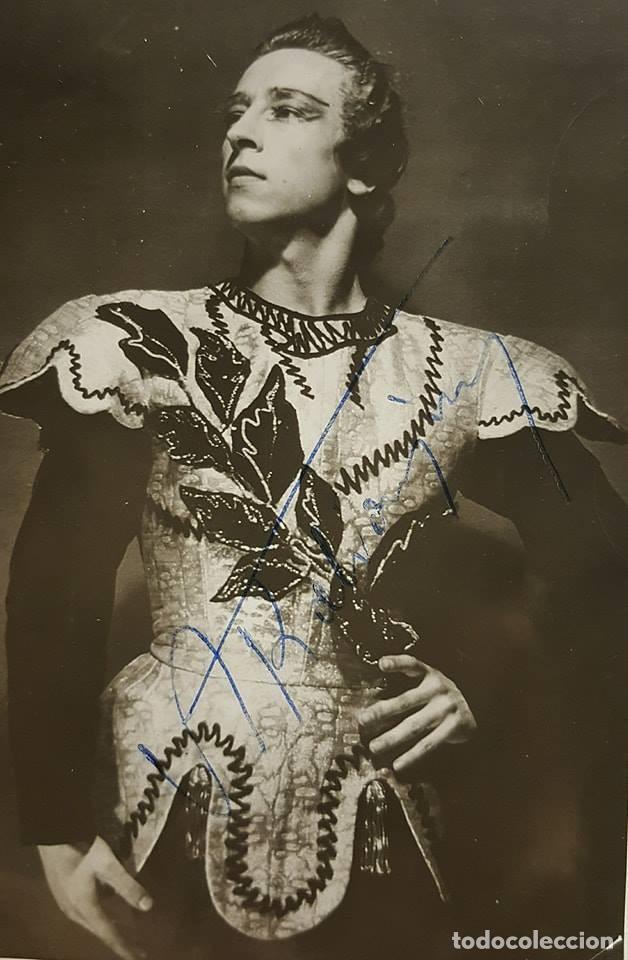 Manuscritos antiguos: AUT&Oacute;GRAFO ANTON DOLIN (Sydney Francis Patrick Healey-Kay 1904-1983)