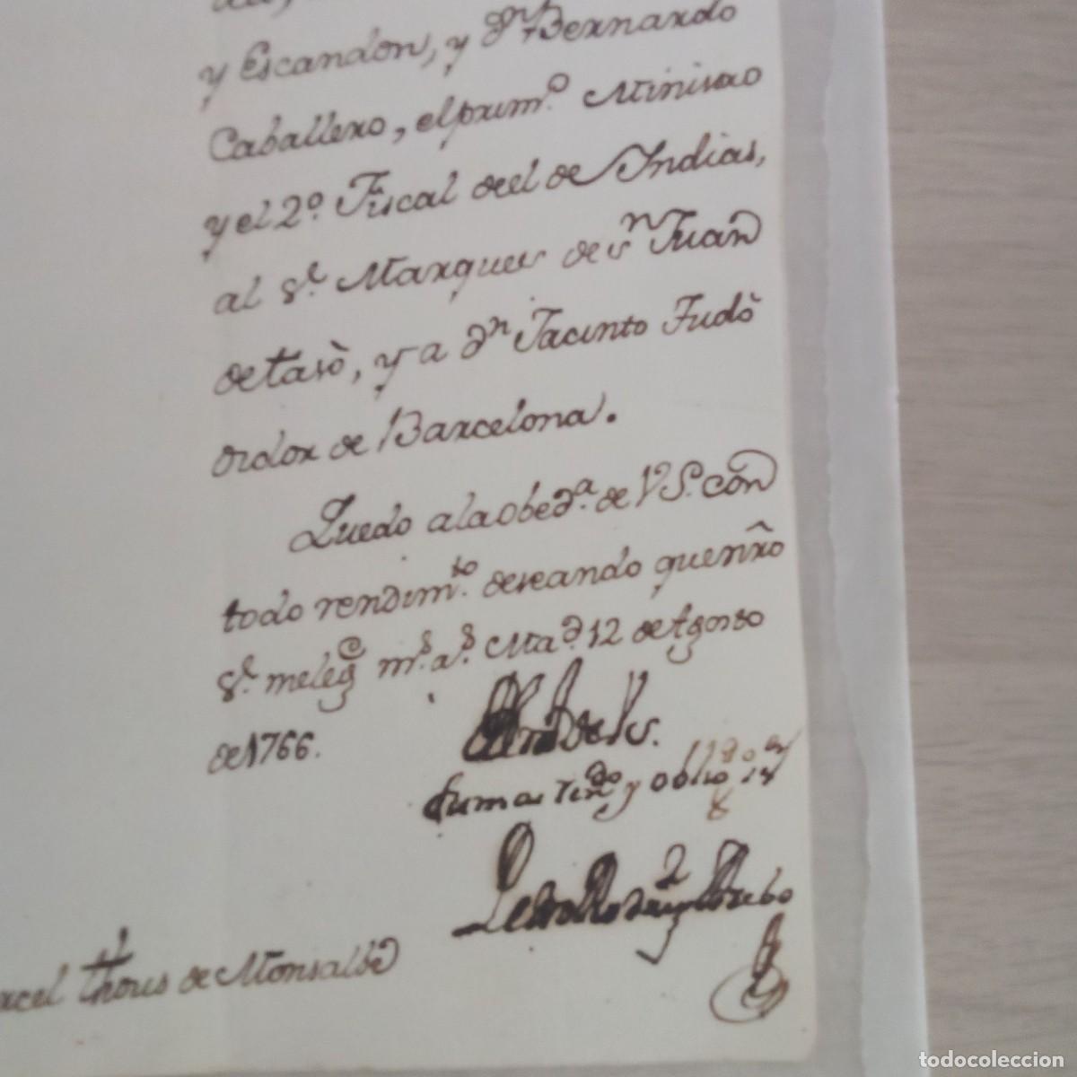 Manuscritos antiguos: MANUSCRITO DE CABALLERIA DE LAS INDIAS ESPA&Ntilde;OLAS 1766 - Foto 4