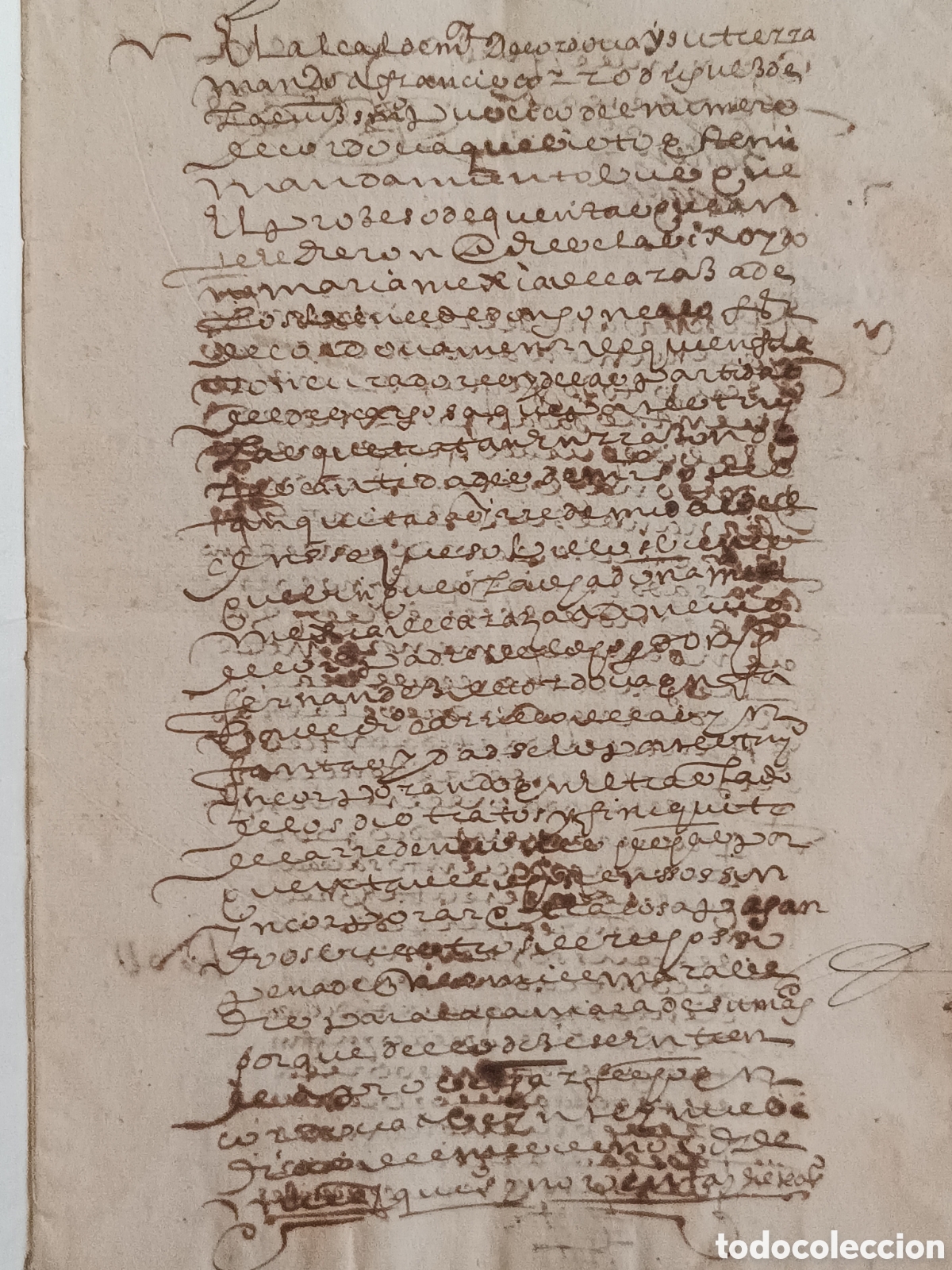 Manuscritos antiguos: MANUSCRITO S. XVI C&Oacute;RDOBA 1586-1597. CENSO DEHESA OCHANVILLO DIEGO CARRILLO DE LAS INFANTAS