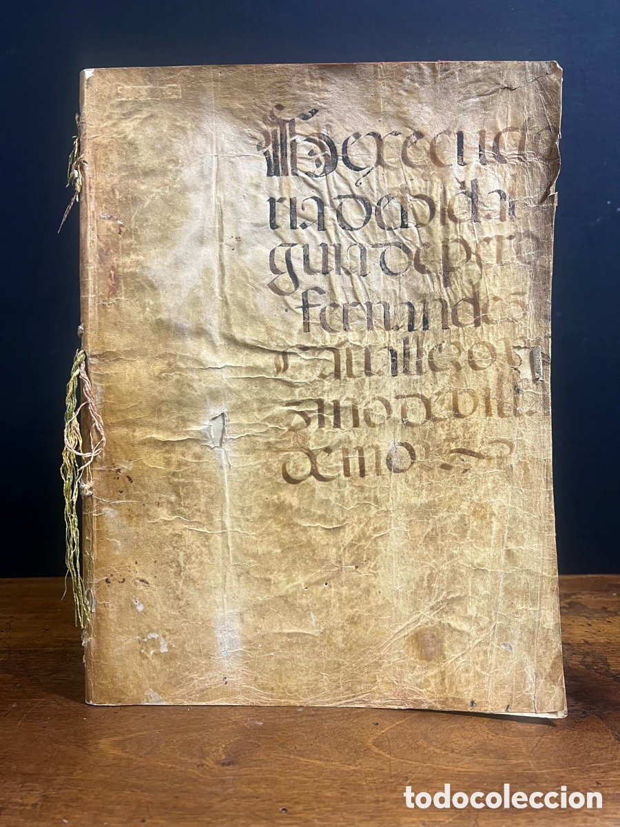 Manoscritti antichi: 1542, Ejecutoria de Hidalgu&iacute;a, Villademor