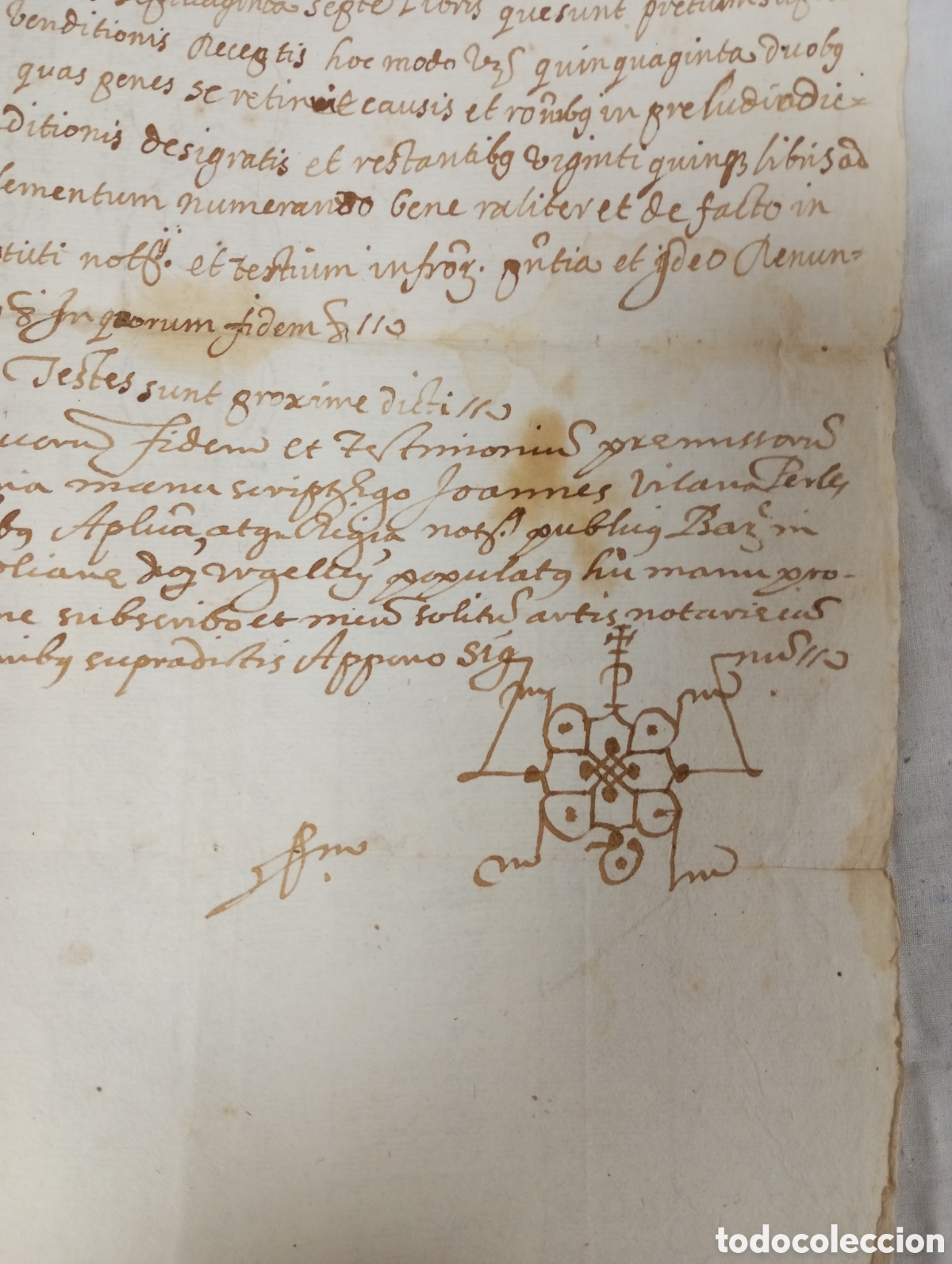 Manuscritos antiguos: Legajo de Tiurana A&ntilde;o1649 - Foto 3