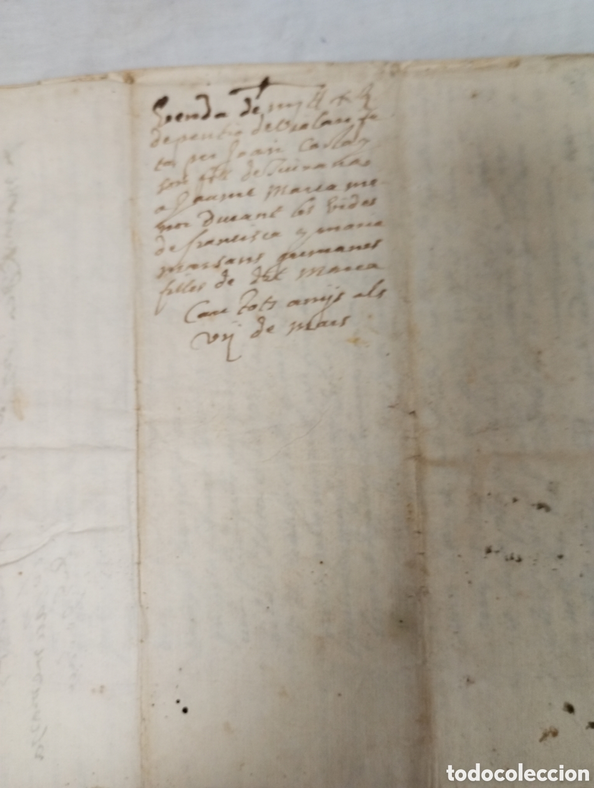 Manuscritos antiguos: Legajo de Tiurana L&eacute;rida 1649 - Foto 2