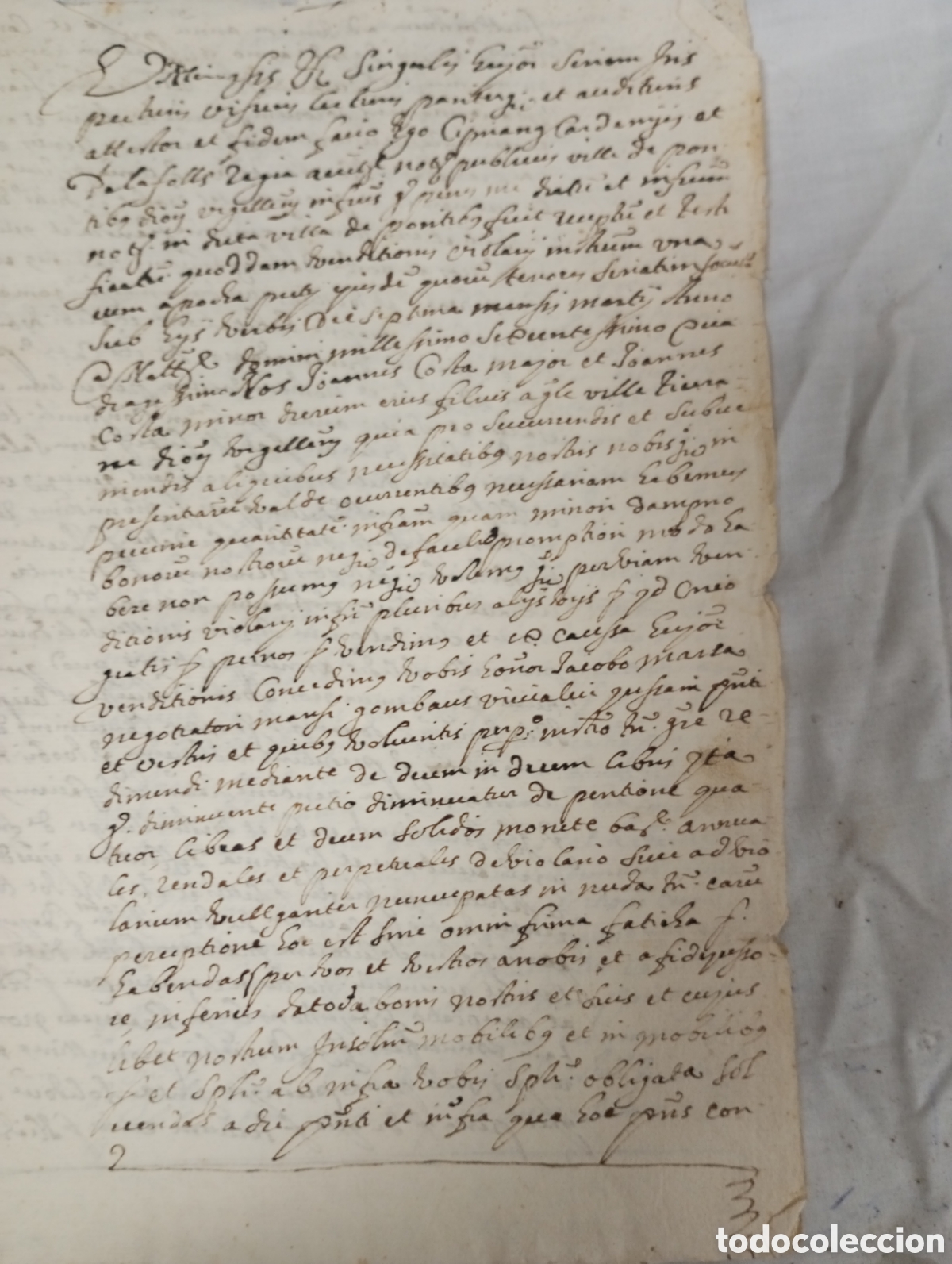 Manuscritos antiguos: Legajo de Tiurana L&eacute;rida 1649 - Foto 1