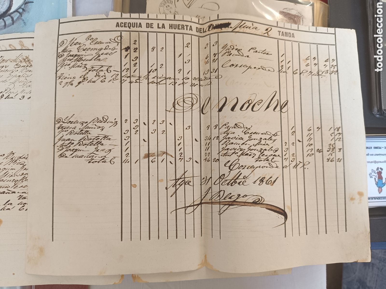 Manuscritos antiguos: Aspe minas documentos 1861 - Foto 3