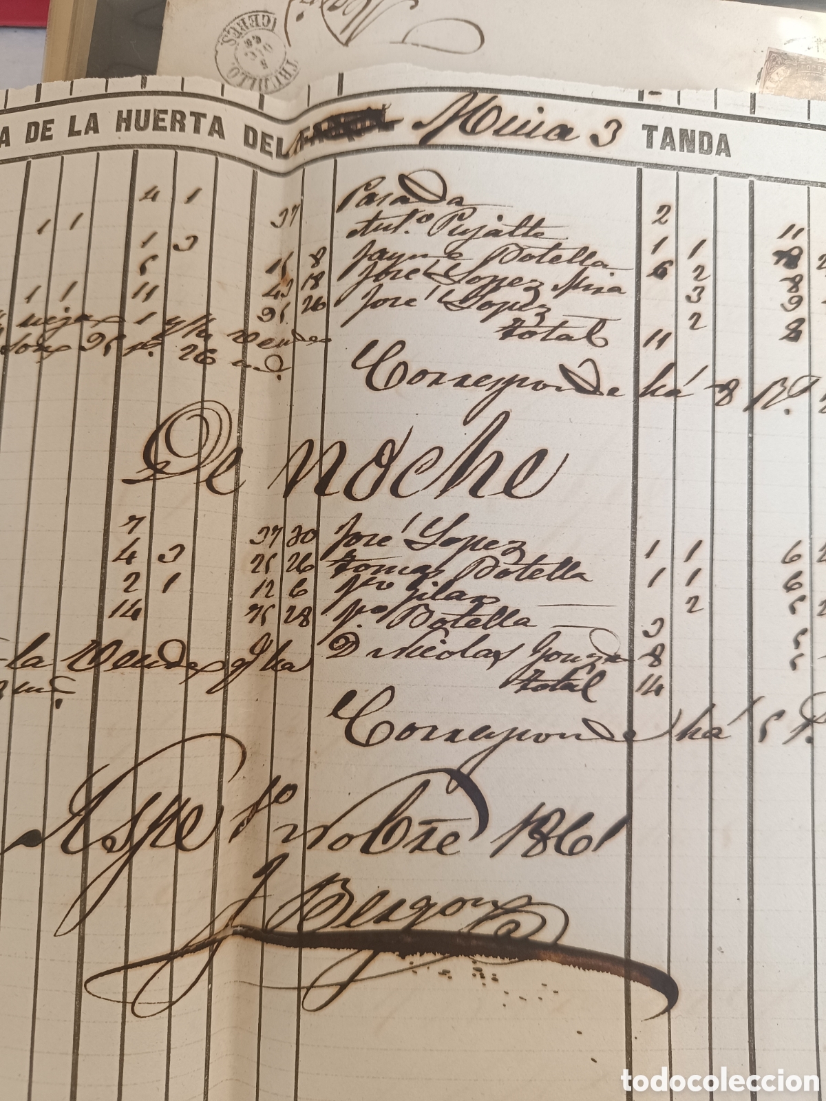 Manuscritos antiguos: Aspe minas documentos 1861 - Foto 4