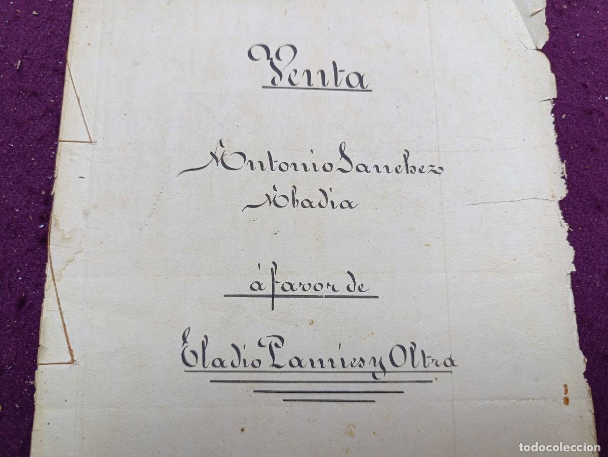 Manuscritos antigos: 1894 - 1896, Antiguo Documento Manuscrito, Orihuela, Compraventa